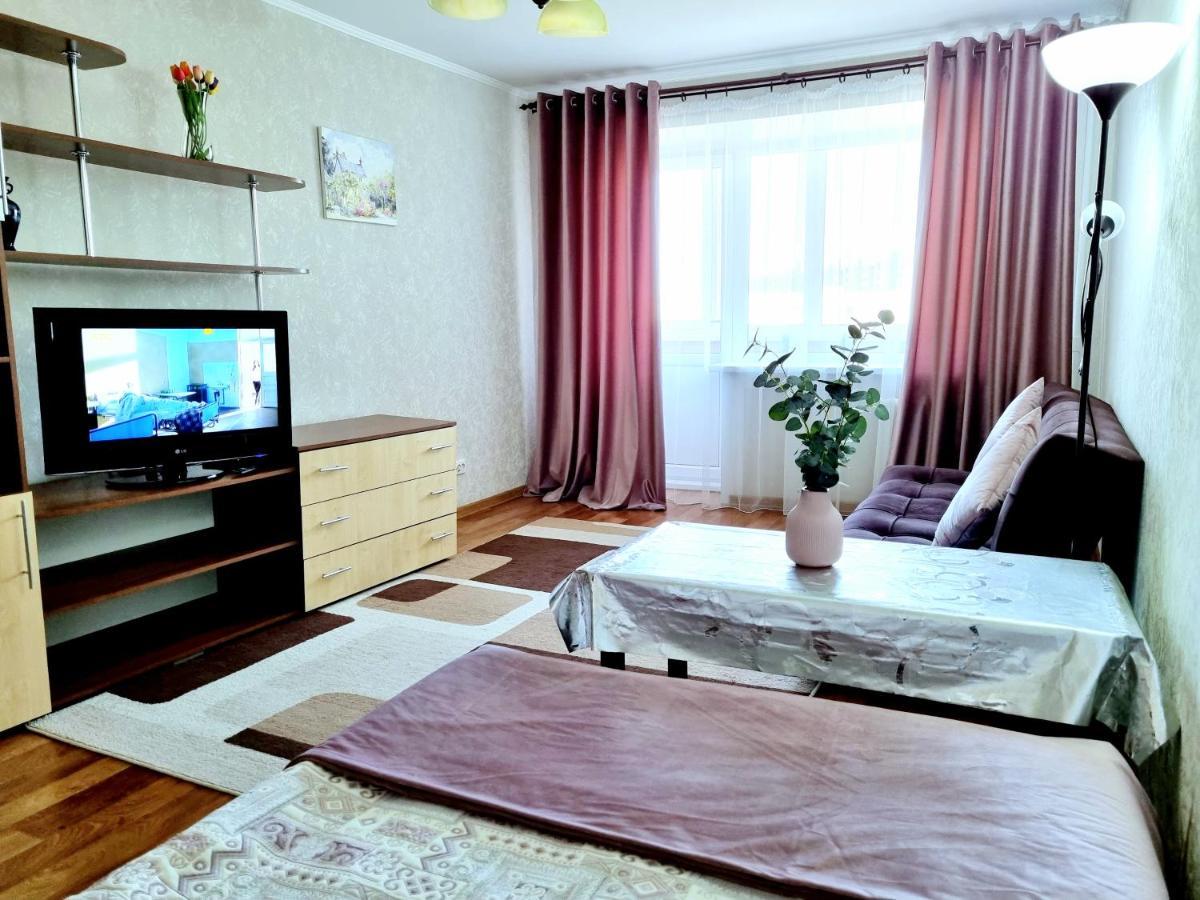 Apartment На Стрелке С Красивым Видом На Иртыш Öskemen Buitenkant foto